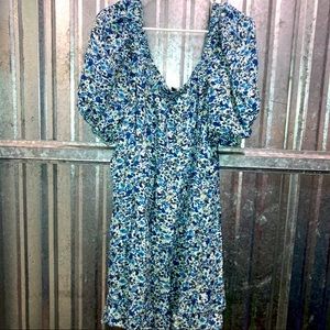 Wild Fable floral cottage-core babydoll dress XXL